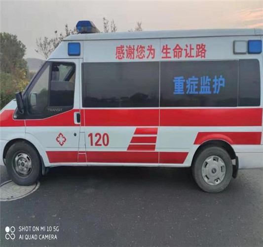 大荔救护车出租服务案例3